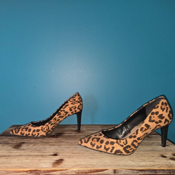 Kelly & Katie Heels - Size 8 - Leopard - Picture 1 of 5
